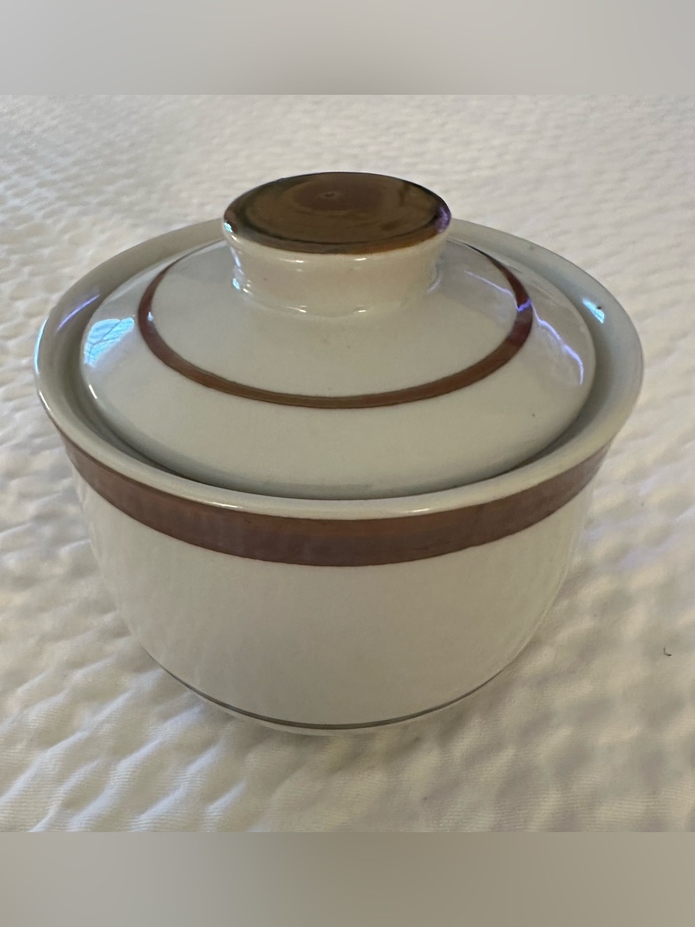 Sierra Stoneware • small lidded container • ceramic • Japan